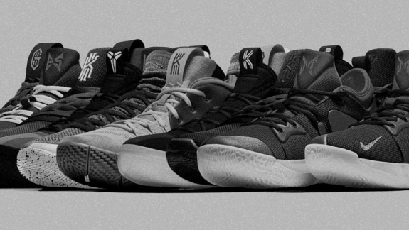 A Nike convidou jogadores para desenhar seus tênis para a abertura da temporada da NBA