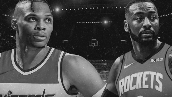 NBA: Russell Westbrook e John Wall tem discussão acalorada no jogo entre Rockets e Wizards