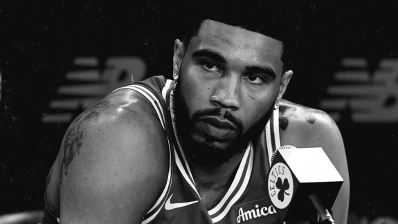 Jayson Tatum manda recado pro resto da NBA na apresentação do Celtics