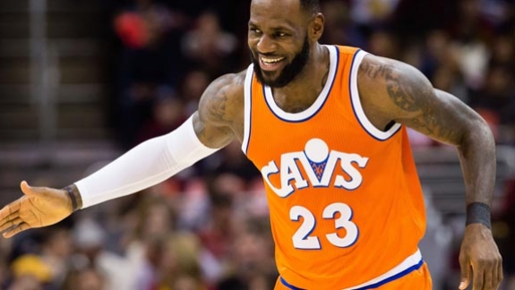 A camisa laranja do Cavs