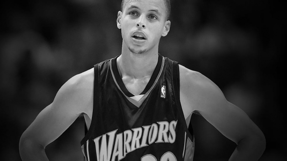 A estreia de Stephen Curry na NBA