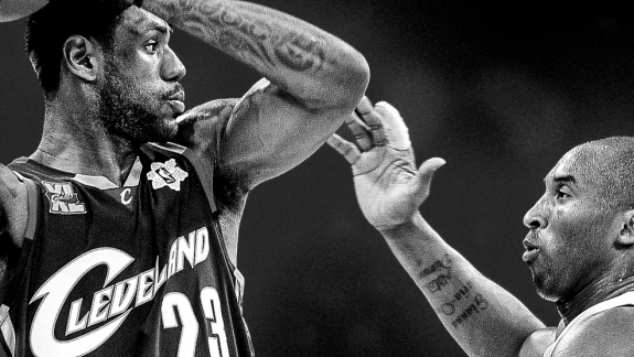 A diferença entre LeBron James, Michael Jordan e Kobe Bryant